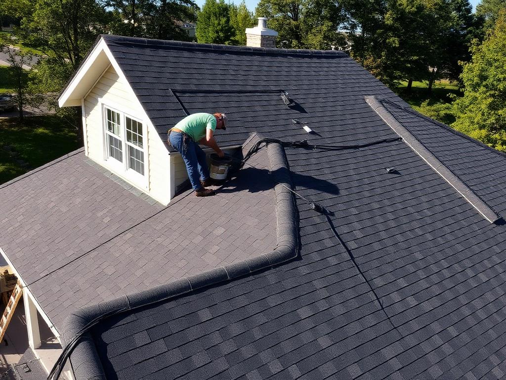 New roof installation by a veteran owned roofer in Spirit Lake Idaho
