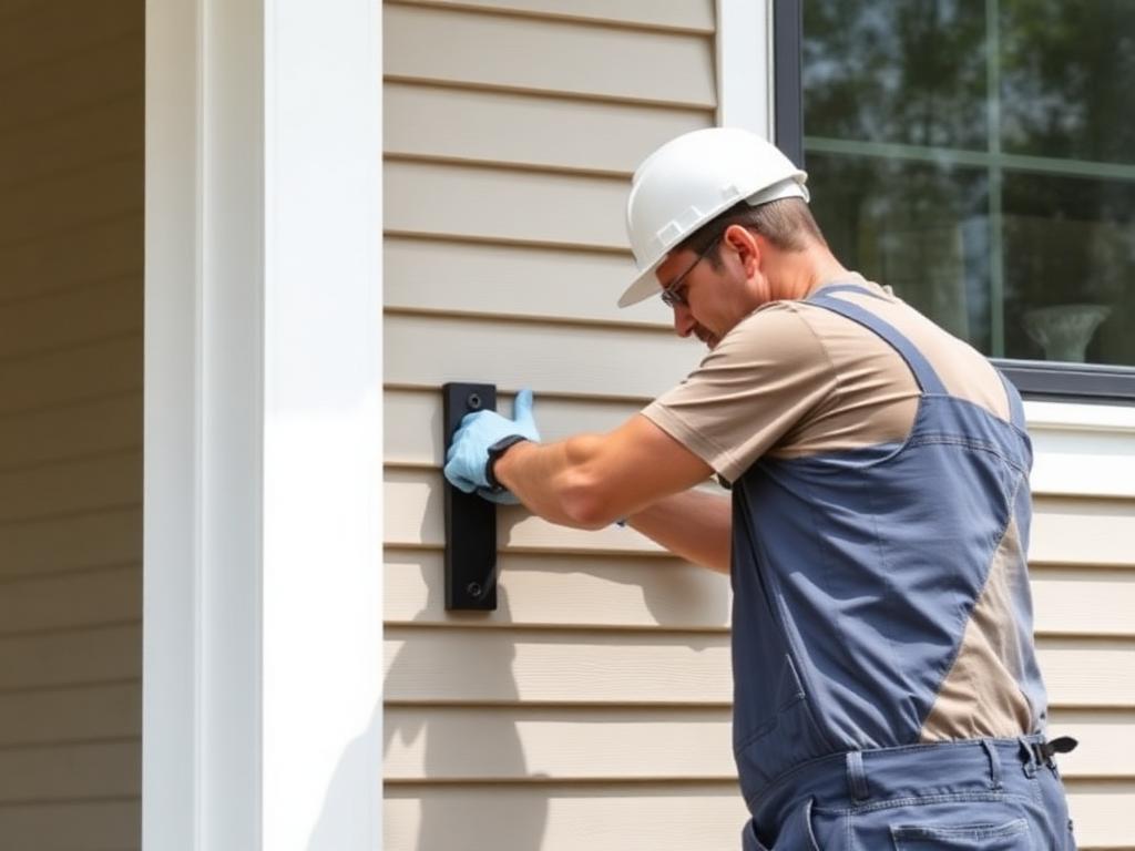 Siding installation on a residential home exterior in Kootenai County